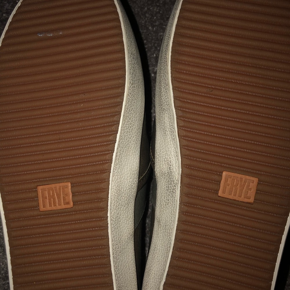 Frye slip on shoes